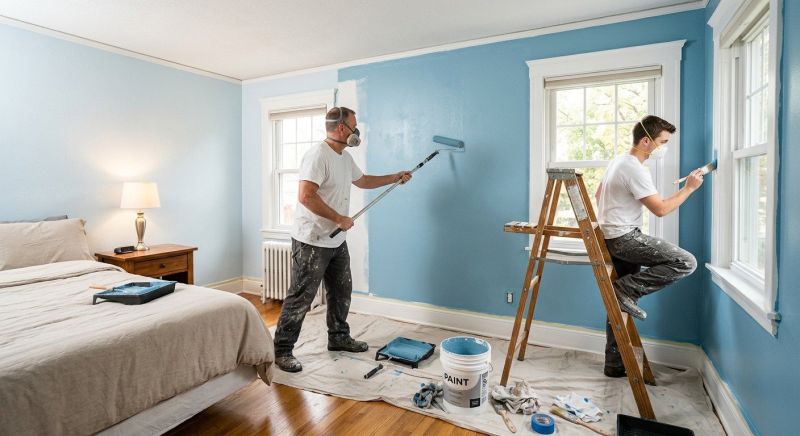 Bedroom Painting project example